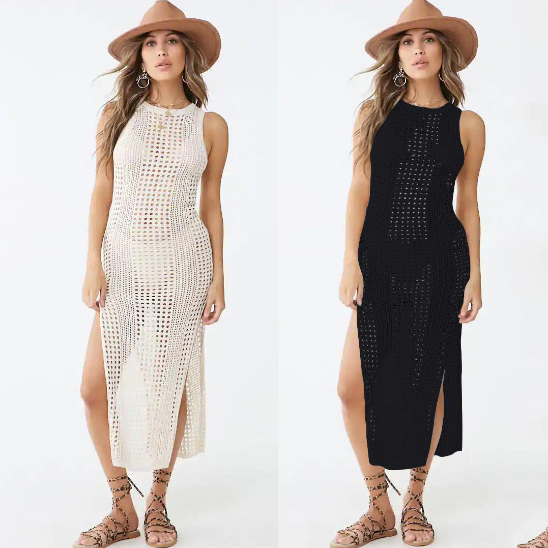 Summer Knitted Long Beach Dresses