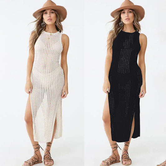 Summer Knitted Long Beach Dresses