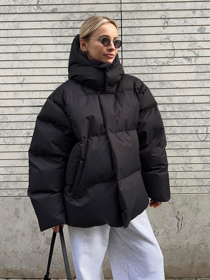 Fashion Winter Women Cotton Coats