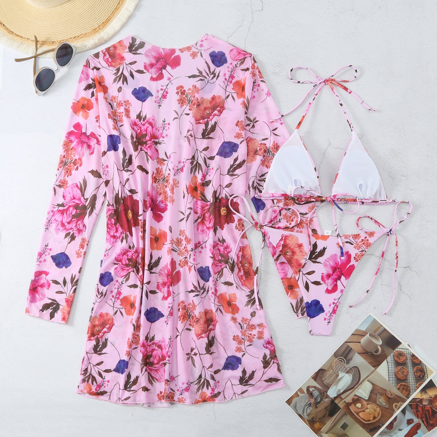 Sexy 3pcs Bikini Swimsuits Sets