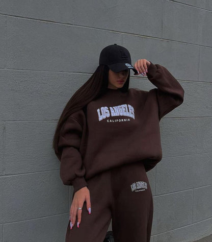 Casual Fashion Long Sleeves Hoodies and Sports Pants