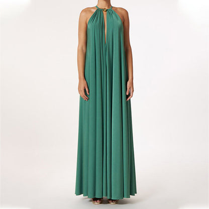 Summer Halter Sleeveless Long Dresses