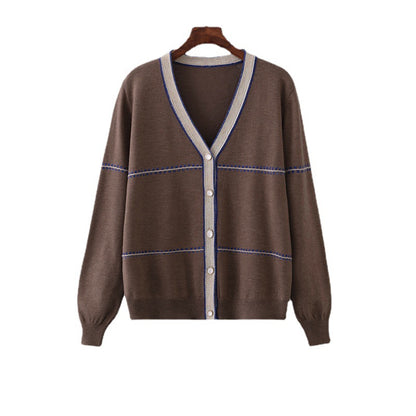 Vintage Loose Knitted Cardigan Sweaters
