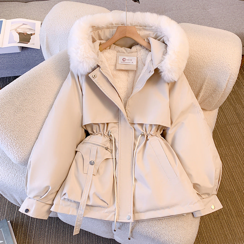 Casual Winter Short Velvet Jacket Coats for Women