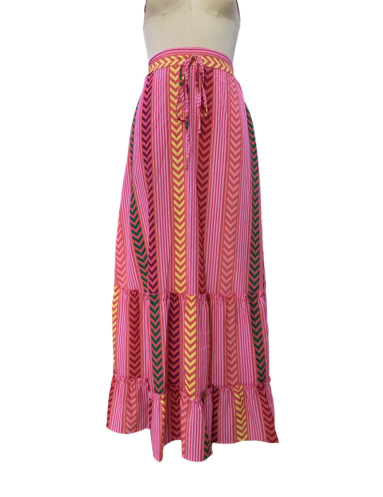 Bohemian Fall Long Skirts for Women