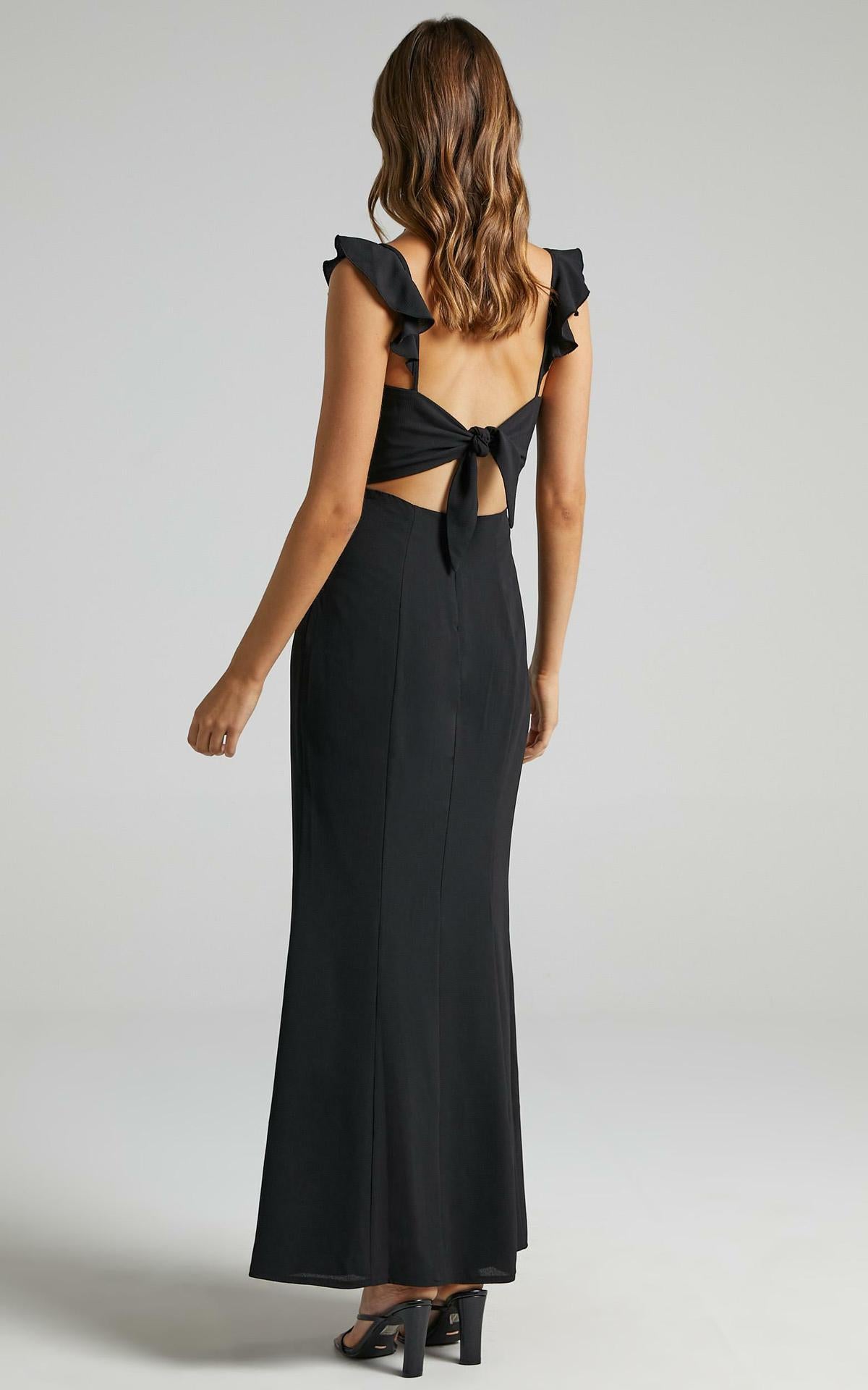 Sexy Split Front Sleeveless Evening Dresses