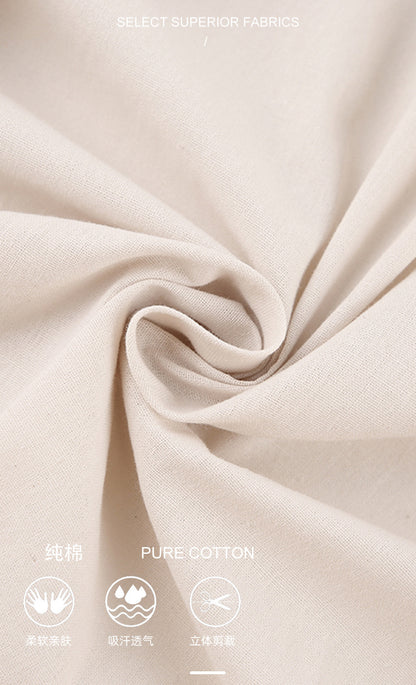 Casual 100% Cotton There Pieces Women Suits