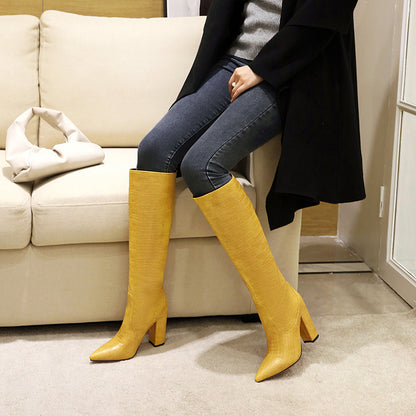 Fashion Peep Toe Plus Sizes Boots for Women