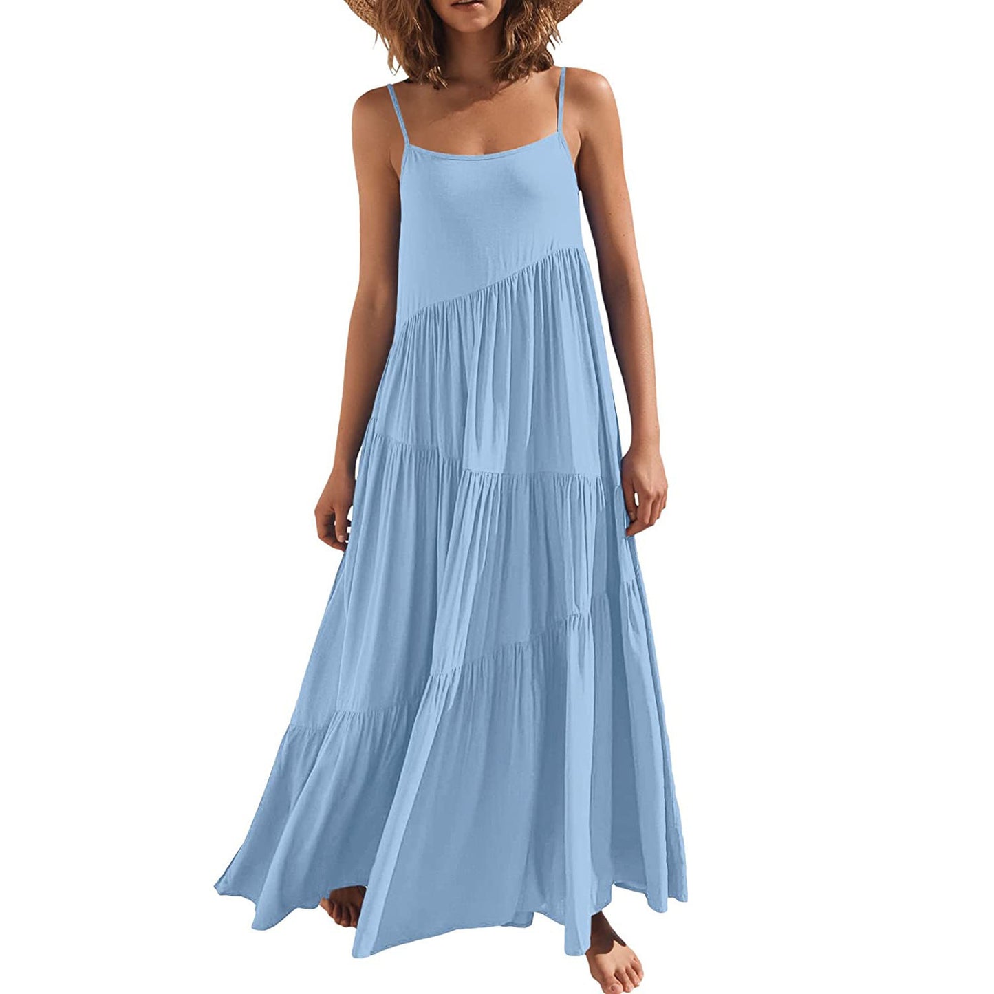 Casual Summer Beach Women Tank Top Dresses