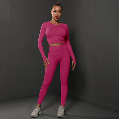 Fashion Simple Style Sports Yoga Suits for Women