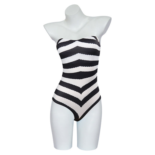 Barbie 2023 Film Barbie One Piece Swimsuit Cosplay Costume