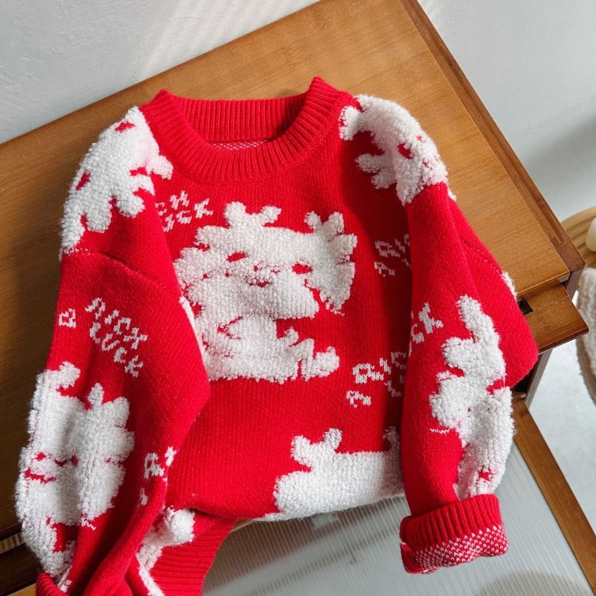 Lovely Knitted Kid's Pullover Sweaters