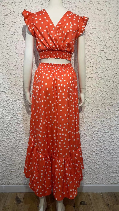 Casual Summer Bohemian Two Pieces Dresses