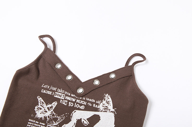 Sexy Coffee Summer Short Tank Tops