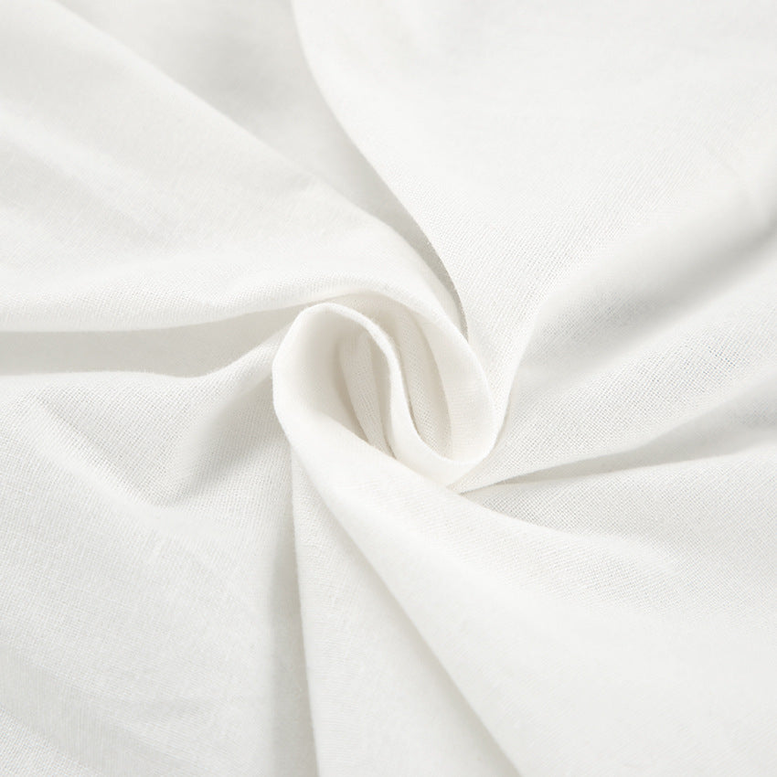 Casual Cotton Linen Shirts & Shorts Two Pieces Sets for Women