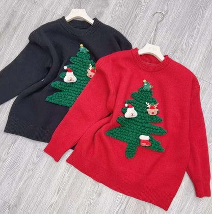 Merry Christmas Warm Pullover Knitted Sweaters