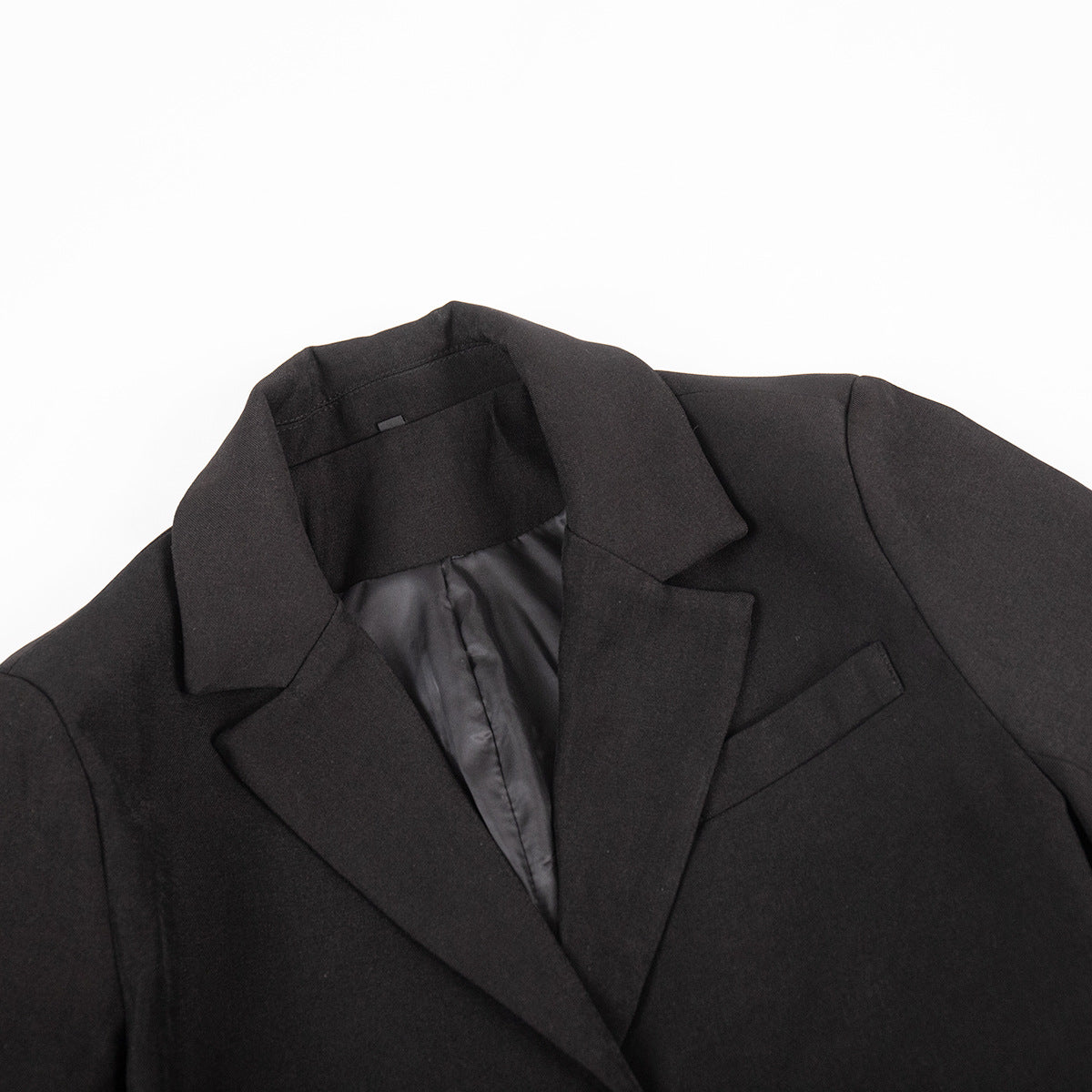 Designed Short Blazers & Mini Skirts Two Pieces Suits