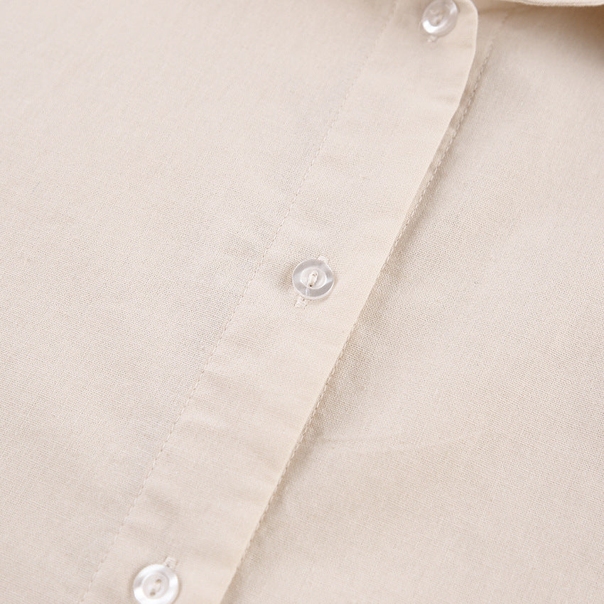Casual 100% Cotton There Pieces Women Suits