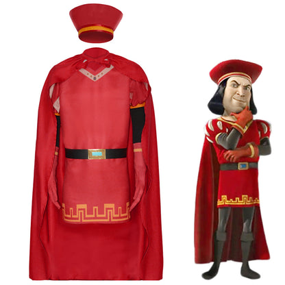 Anime Shrek Lord Farquaad Cosplay Costume