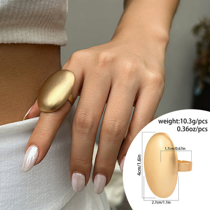 Women Alloy Irregular Flowers Rings