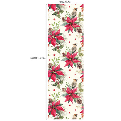 Environmental Friendly Self-adhesive Christmas Wallpaper