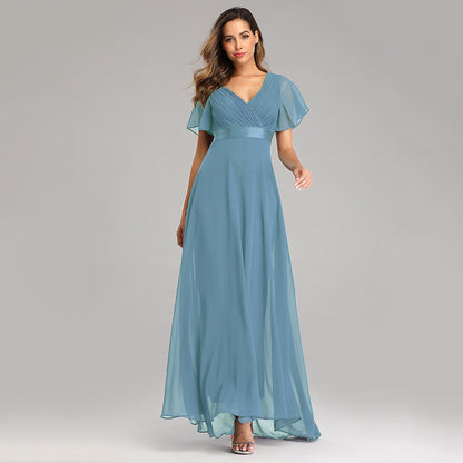 Elegant Chiffon Plus Sizes Bridesmaid Dresses