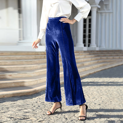 Casual High Waist Trumpet Pants for Women