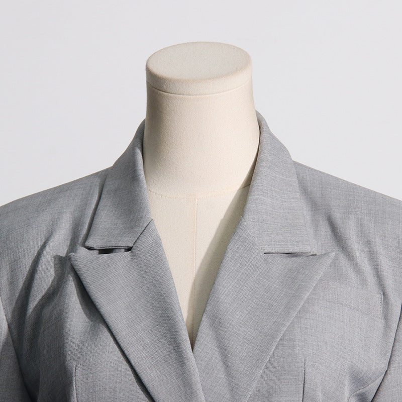 Designed Ruffled Women Blazer Tops