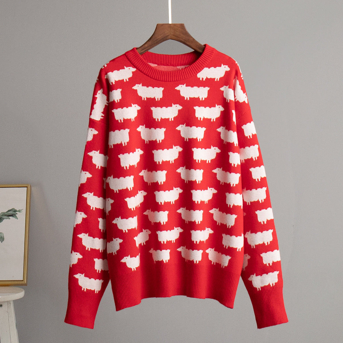Casual Round Neck Pullover Sweaters
