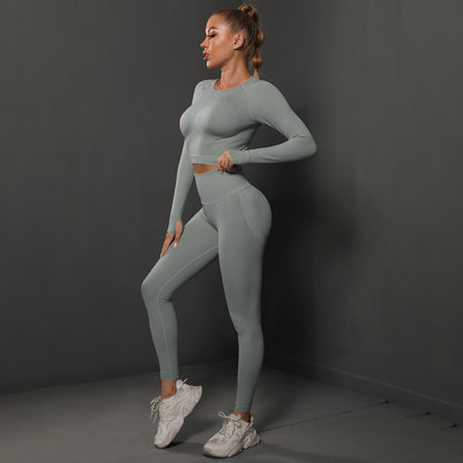 Fashion Simple Style Sports Yoga Suits for Women