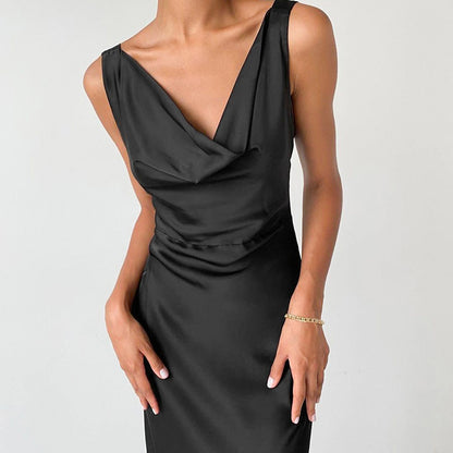 Summer Backless Long Back Party Dresses