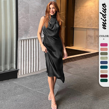 Sexy Halter Women Evening Party Dresses