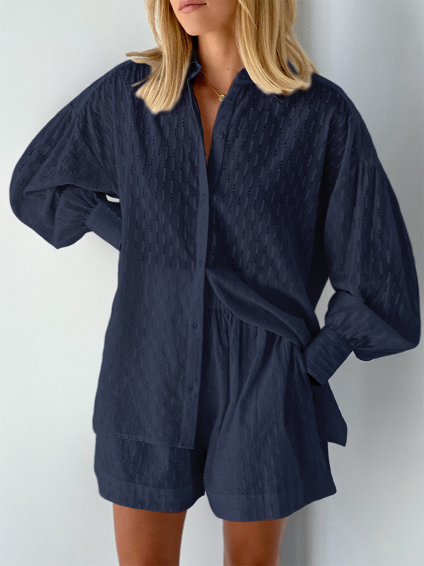 Designed Shirts & Shorts Two Pieces Suits for Women
