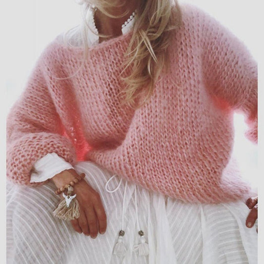 Casual Knitted Sweaters for Women