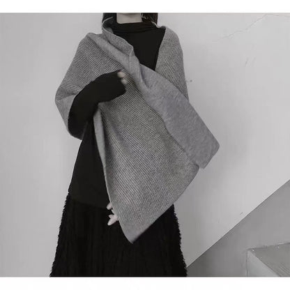 Casual Knitted Warm Cloaks for Women