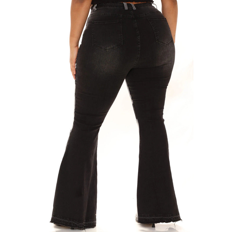 Fashion Plus Sizes Denim Jeans for Women