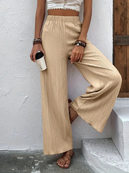 Casual Wide Legs Long Pants for Women