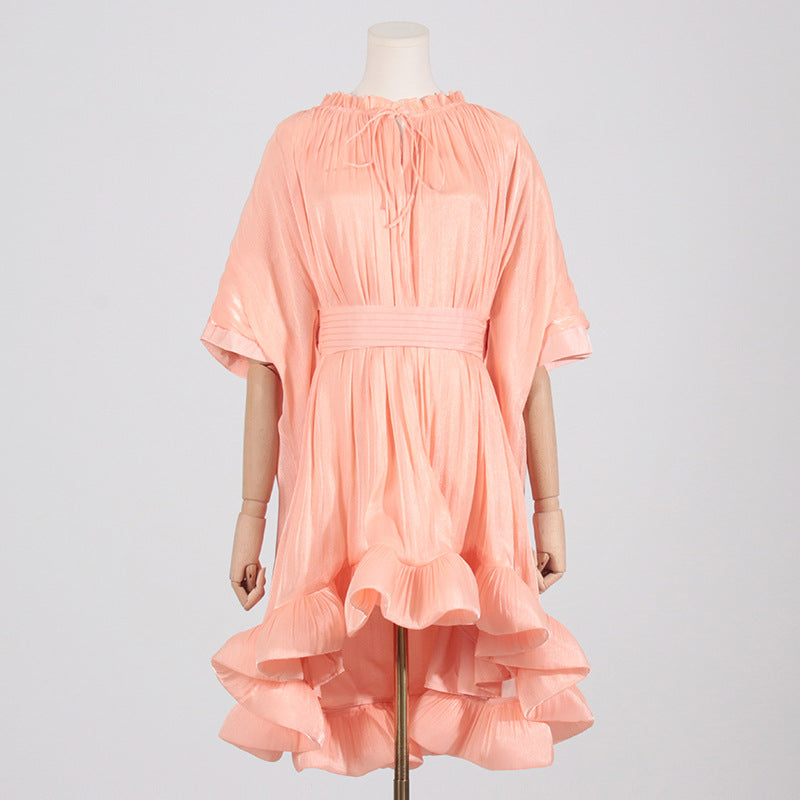 Luxury Designed Ruffled Short Dresses