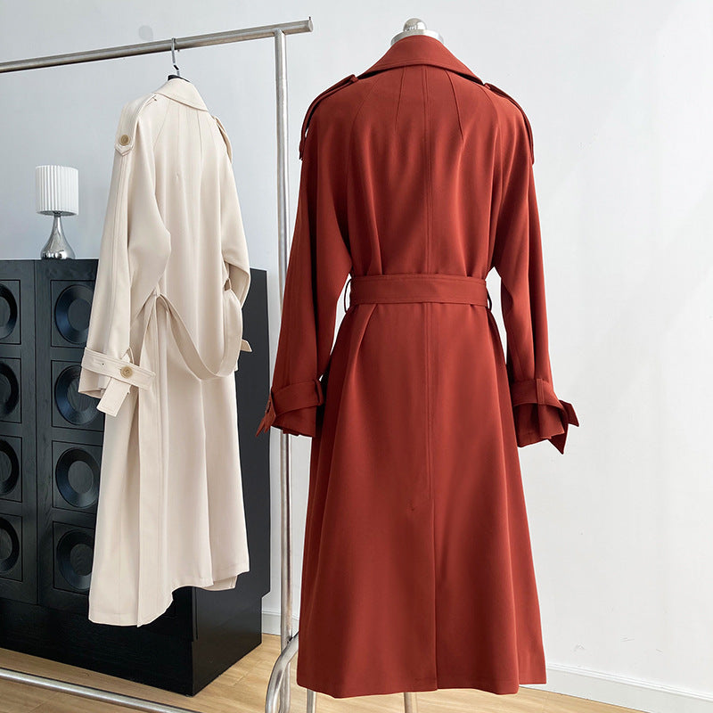 Fashion Loose Long Trench Coats for Women