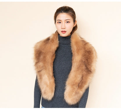 Fashion Artificial fox Fur Scarves for Women