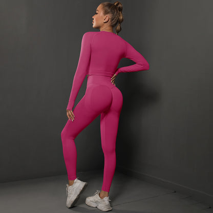 Fashion Simple Style Sports Yoga Suits for Women
