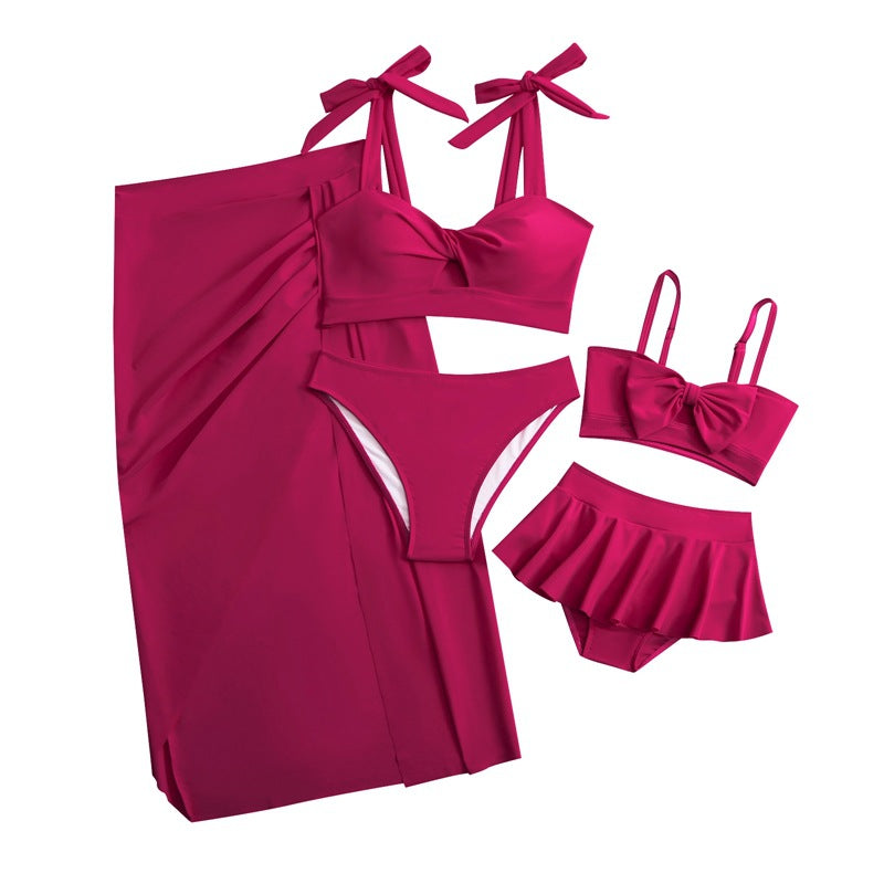 Sexy 3 Pieces Bikini Women Swimsuits Set