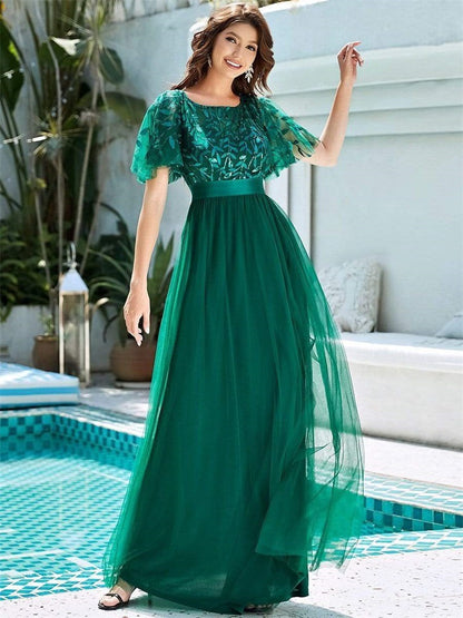 Elegant A Line Evening Dresses for Women