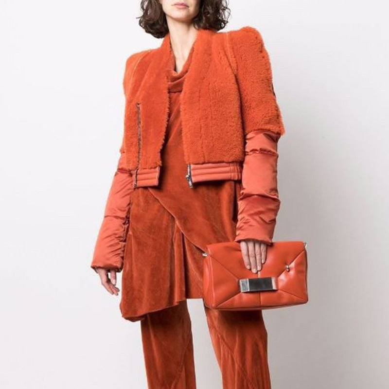 Fashion Designed Velvet Shorts Jackets Coats for Women