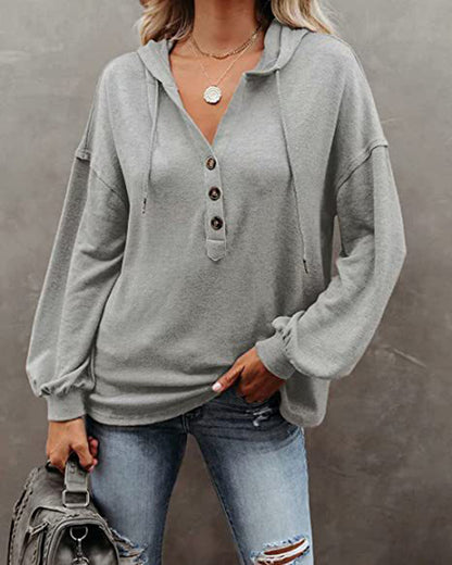 Casual Long Sleeves Hoodies Shirts for Women