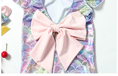 Lovely One Piece Mermaid Princess Swimsuits