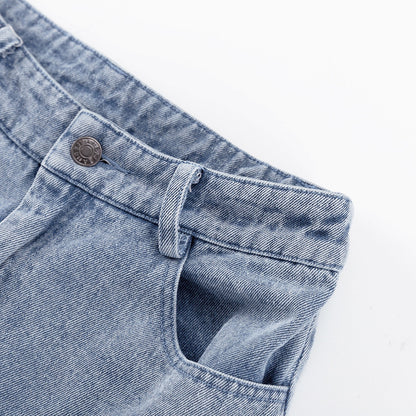 Vintage A Line Denim Long Skirts