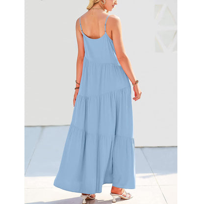 Casual Summer Beach Women Tank Top Dresses