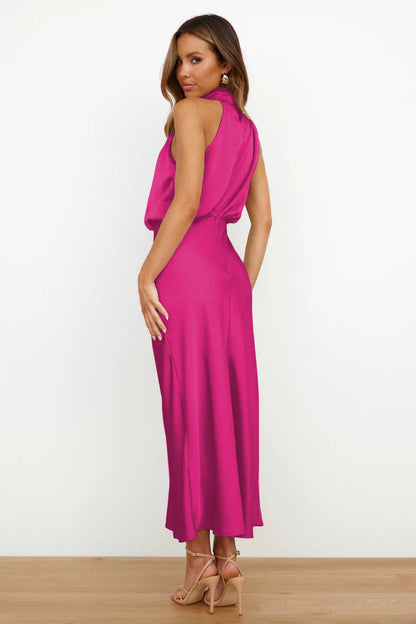 Sexy Halter Women Evening Party Dresses