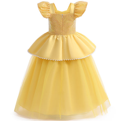 Princess Bell Kid's Ball Cosplay Dresses